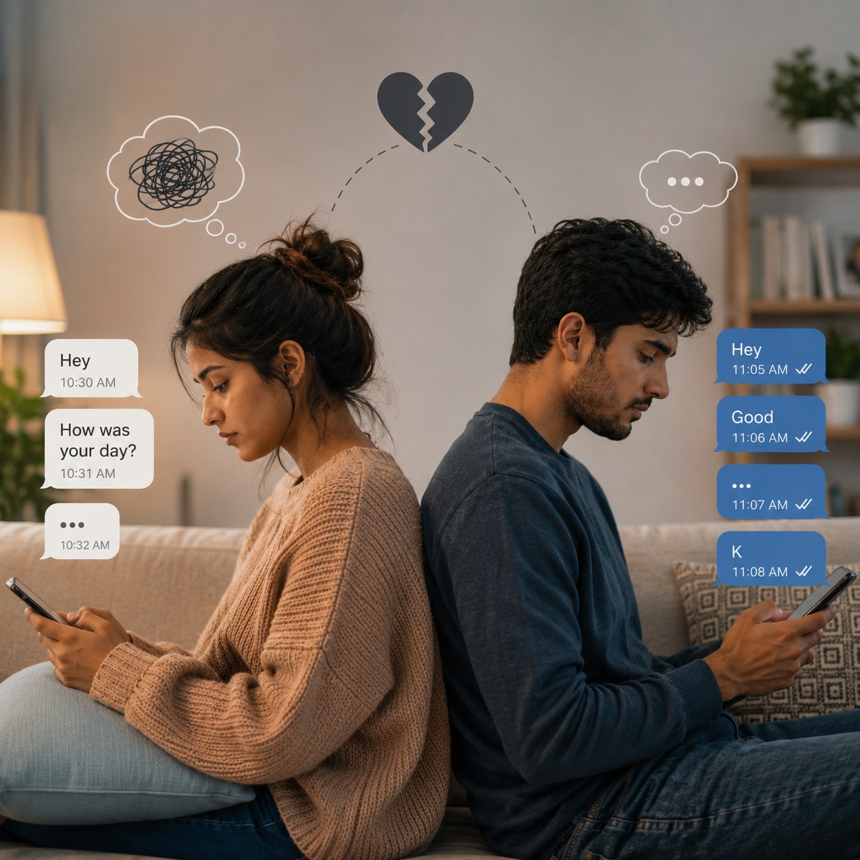 When Someone Keeps Giving Short Replies (Dry Texting Explained)